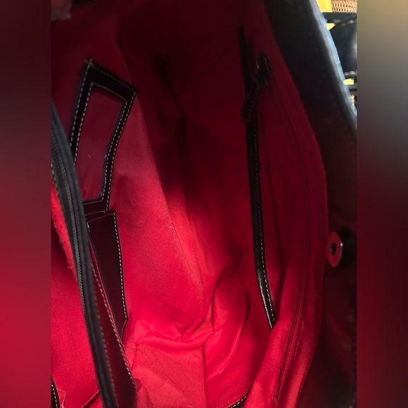 Worthington Classic Canvas & Leather Tote Bag EUC!​​​​ - Picture 10 of 12